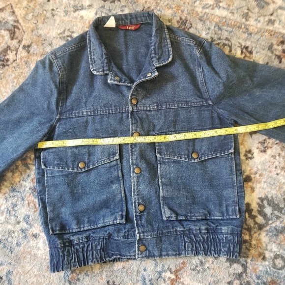 VINTAGE 80's Jeans Jacket - Picture 8 of 15